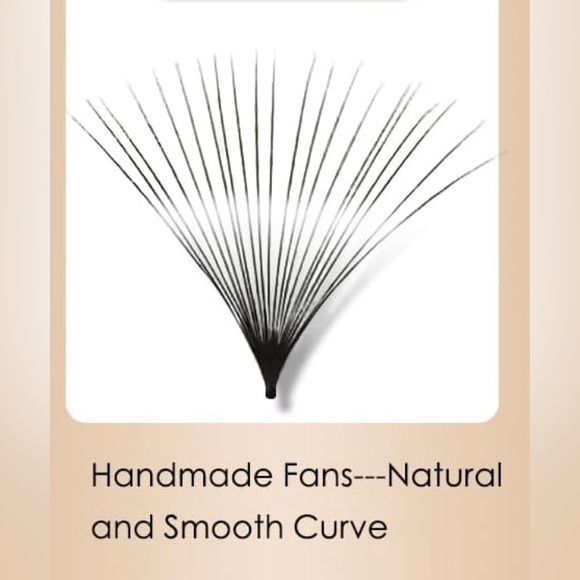 New! Unused! Lash Extensions 20D 1000 Fans Handmade Pinching Fans Mix Lengths 9- - Picture 4 of 11